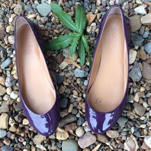 J.Crew purple shoes